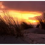 Sonnenuntergang auf Borkum