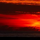 Sonnenuntergang auf Borkum