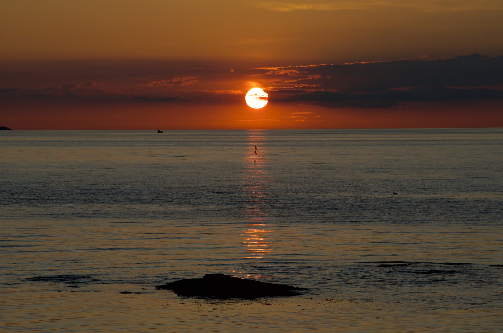 Sonnenuntergang auf Bornholm