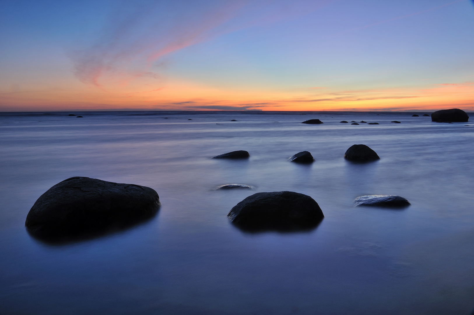 Sonnenuntergang auf Bornholm