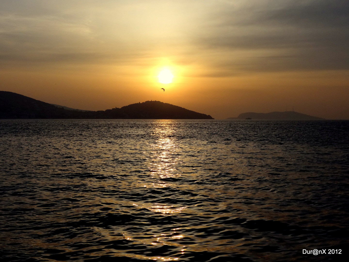 Sonnenuntergang auf Büyükada Istanbul (Große Insel)