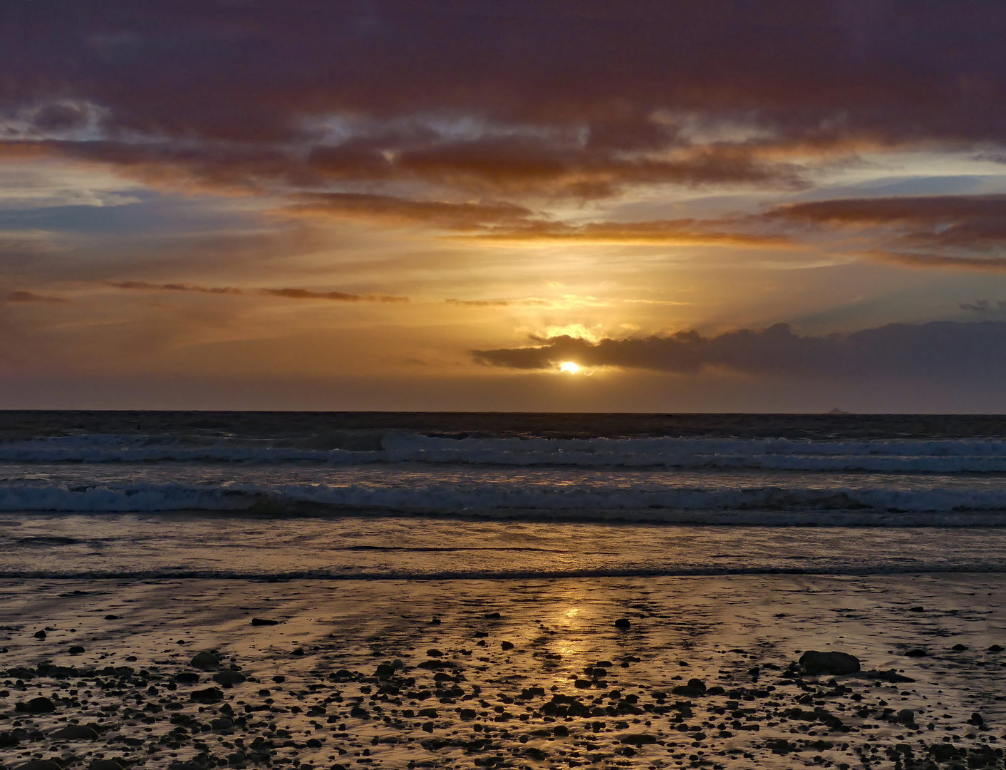 Sonnenuntergang auf Cap Sizun