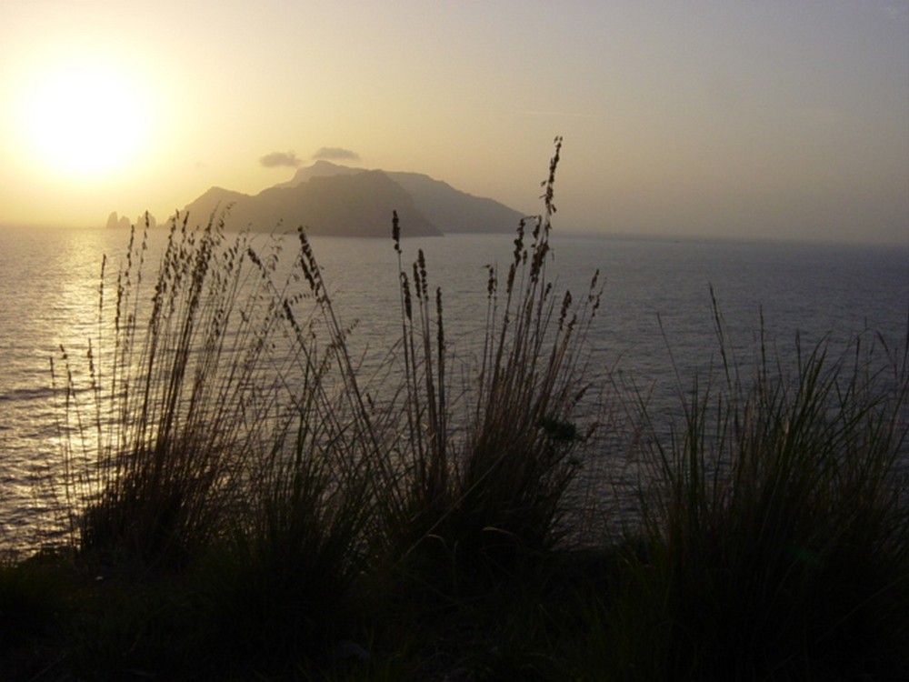 Sonnenuntergang auf Capri