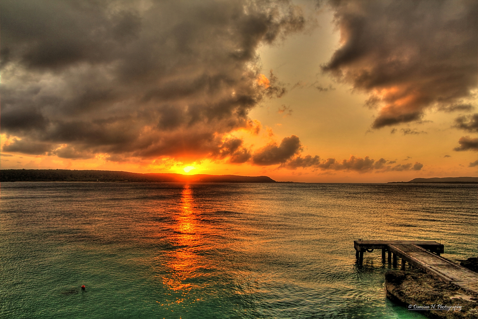 Sonnenuntergang auf Cayo Saetia - Kuba