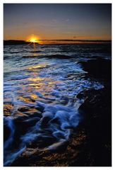 Sonnenuntergang auf Colonsay (Kiloran Bay)