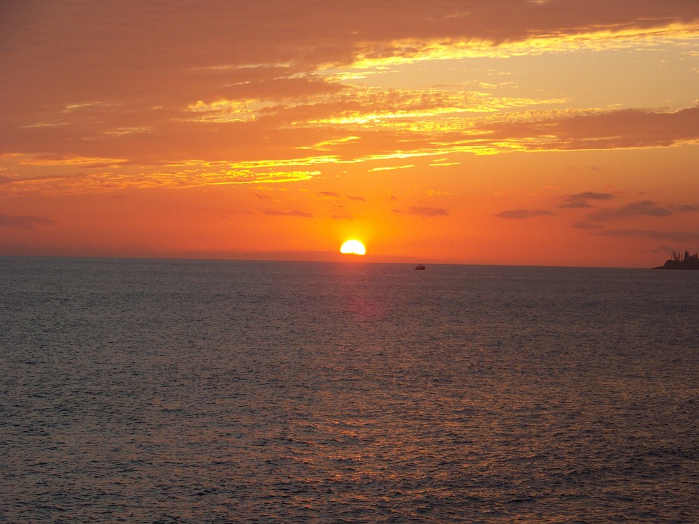 Sonnenuntergang auf Cran Canaria