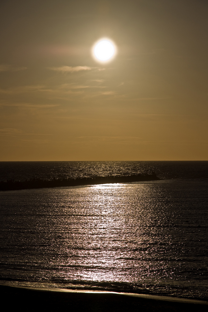 Sonnenuntergang auf dänisch