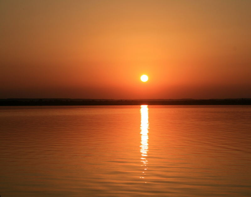 Sonnenuntergang auf dem Balaton