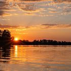 Sonnenuntergang auf dem Beetzsee