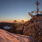 Sonnenuntergang auf dem Belchen