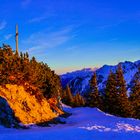 Sonnenuntergang auf dem Breitenberg