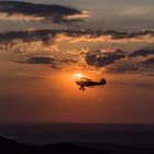 Sonnenuntergang auf dem Breitenstein