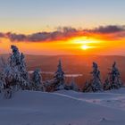 Sonnenuntergang auf dem Brocken