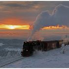 Sonnenuntergang auf dem Brocken