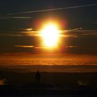 Sonnenuntergang auf dem Brocken