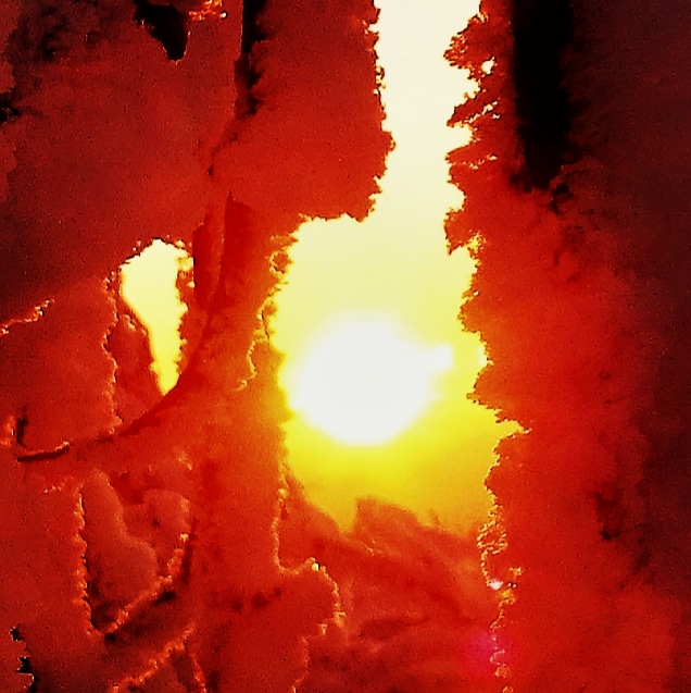 Sonnenuntergang auf dem Feldberg (Taunus) 