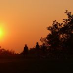 Sonnenuntergang auf dem Fockeberg 2