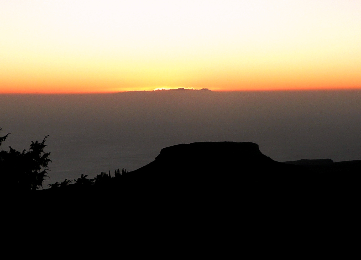 Sonnenuntergang auf dem Garajonay (3)