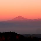 Sonnenuntergang auf dem Garajonay - Blick auf den Teide