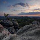 Sonnenuntergang auf dem Gorisch