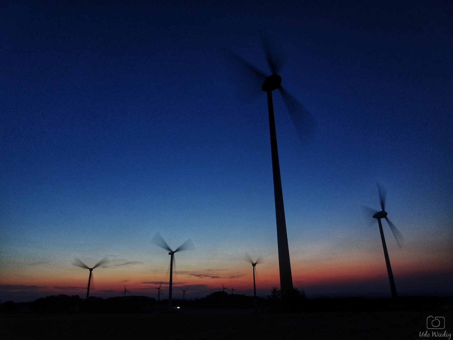 Sonnenuntergang auf dem Haarstrang