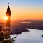 Sonnenuntergang auf dem Hammetschwand