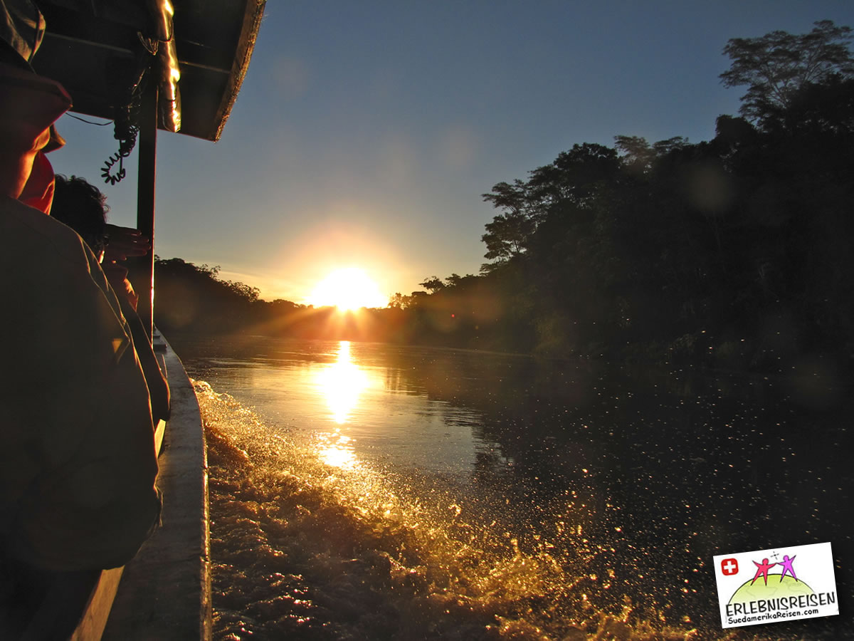 Sonnenuntergang auf dem Heath River