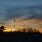 Sonnenuntergang auf dem HIGHWAY