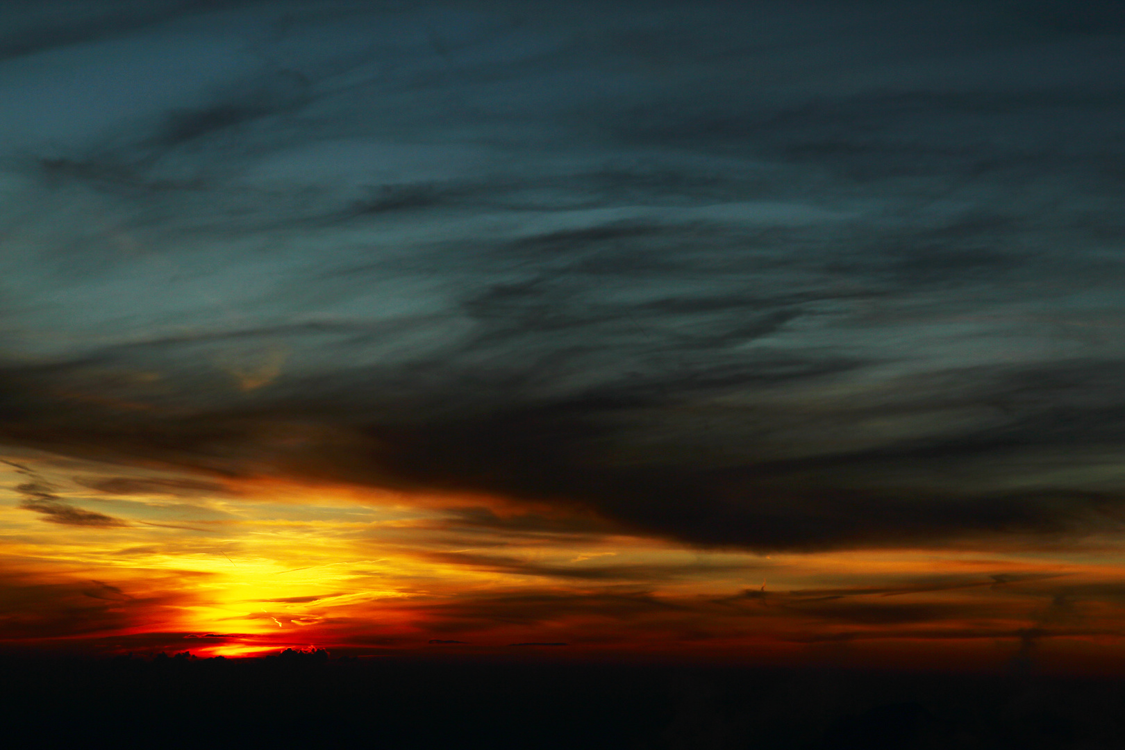 Sonnenuntergang auf dem Hochkönig