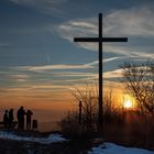 Sonnenuntergang auf dem Hohenstaufen