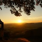 Sonnenuntergang auf dem Hohentwiel