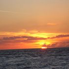 Sonnenuntergang auf dem Ijsselmeer vor Lemmer