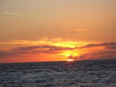 Sonnenuntergang auf dem Ijsselmeer vor Lemmer