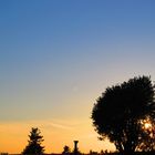 Sonnenuntergang auf dem Kahlen Asten, Winterberg (Sauerland)