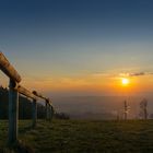 Sonnenuntergang auf dem Kandel (Schwarzwald)