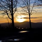 Sonnenuntergang auf dem Kickelhahn