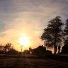 Sonnenuntergang auf dem Merkur