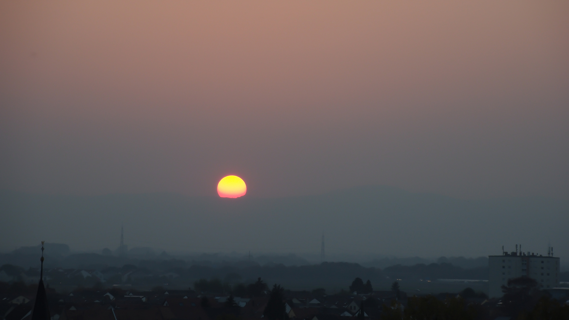 Sonnenuntergang auf dem Michaelsberg(2)