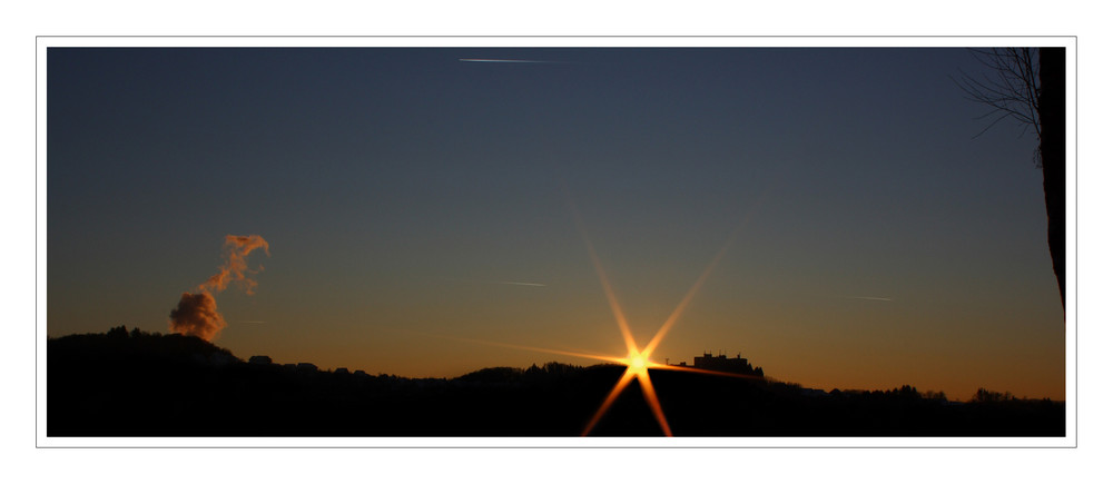 Sonnenuntergang auf dem Nettenscheid