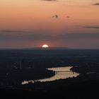 Sonnenuntergang auf dem Oelberg