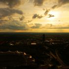 Sonnenuntergang auf dem Olympiaturm