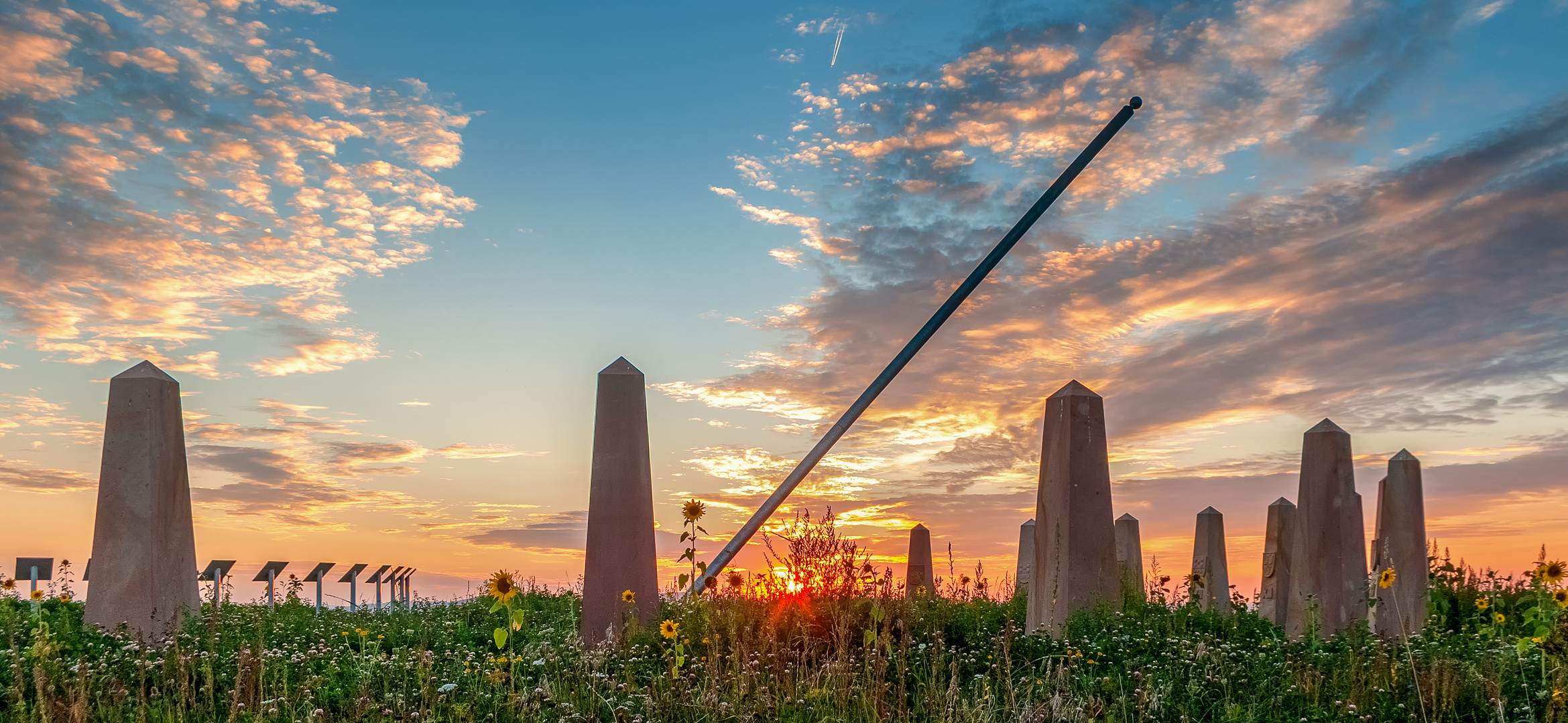 Sonnenuntergang auf dem Reiserberg