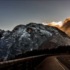 Sonnenuntergang auf dem Roßfeld