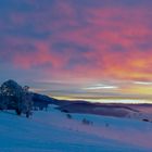 Sonnenuntergang auf dem Schauinsland