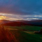 Sonnenuntergang auf dem Schauinsland