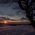 Sonnenuntergang auf dem Schauinsland