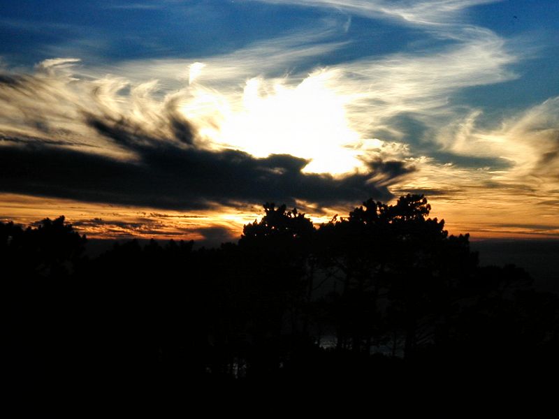 Sonnenuntergang auf dem Signal Hill (Kapstadt)