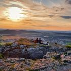 Sonnenuntergang auf dem Staffelberg