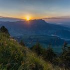 Sonnenuntergang auf dem Stanserhorn (CH)