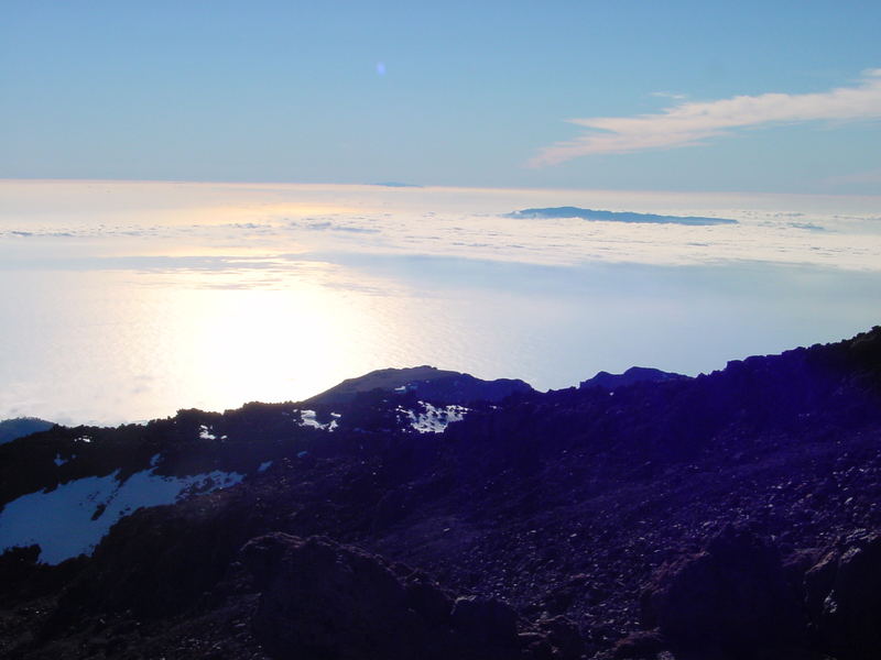 Sonnenuntergang auf dem Teide